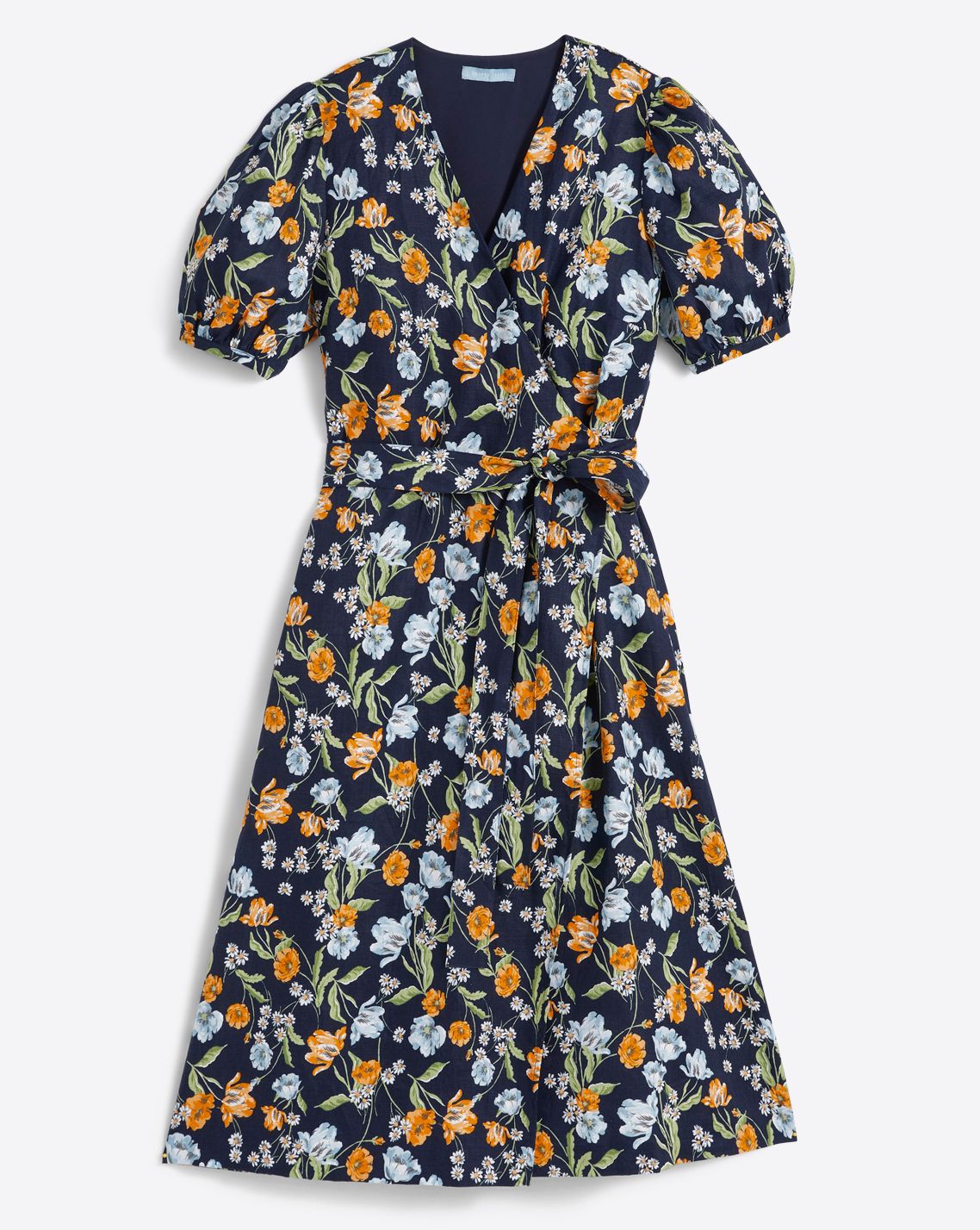 Miranda Wrap Dress in Spring Blooms ...